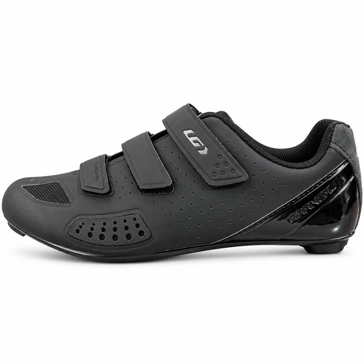 Zapatillas de ciclismo Garneau Chrome II Hombre, Negro - 03-lateral-contrario