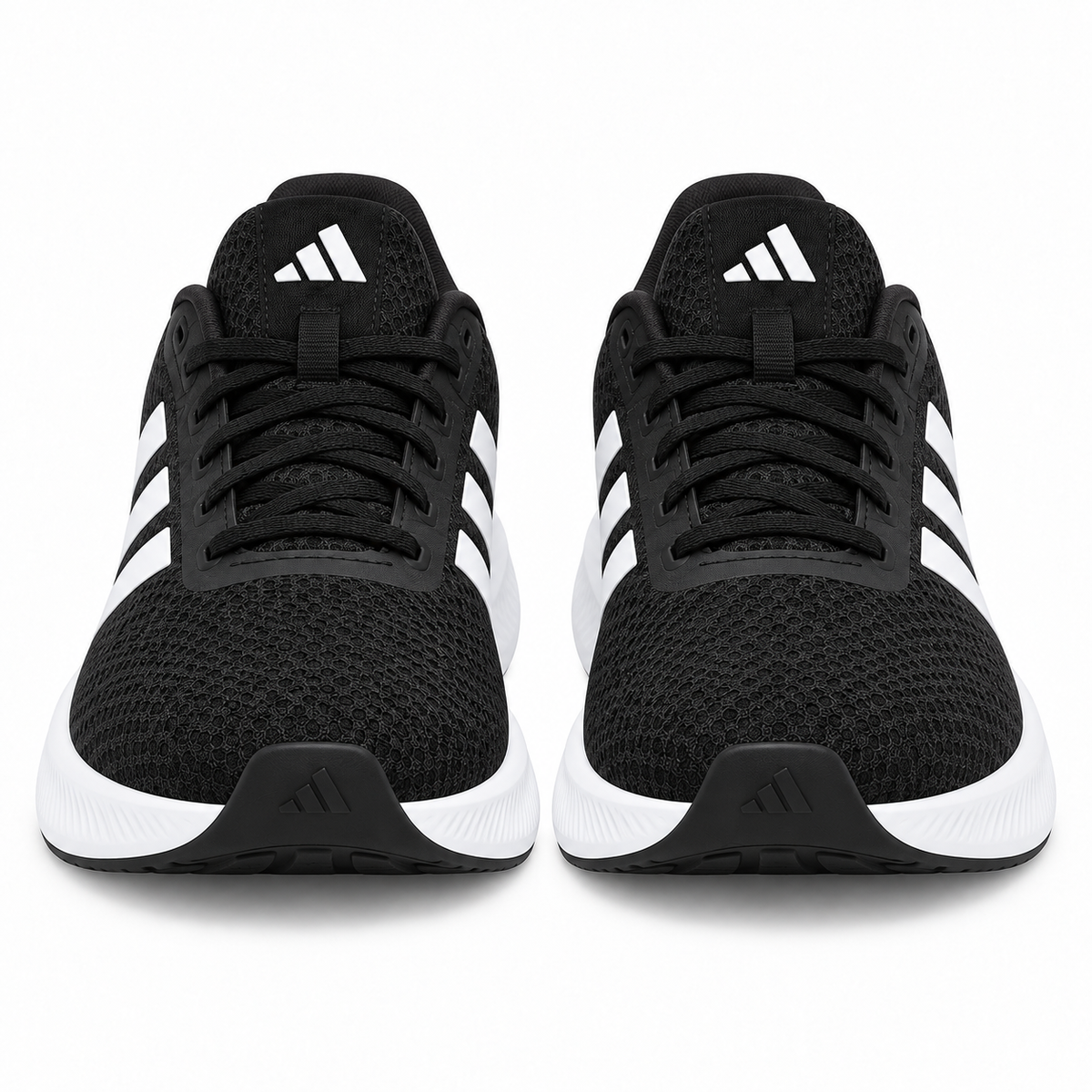 Tenis adidas Runfalcon 3.0 Hombre, Negro/Blanco - 04-frontal