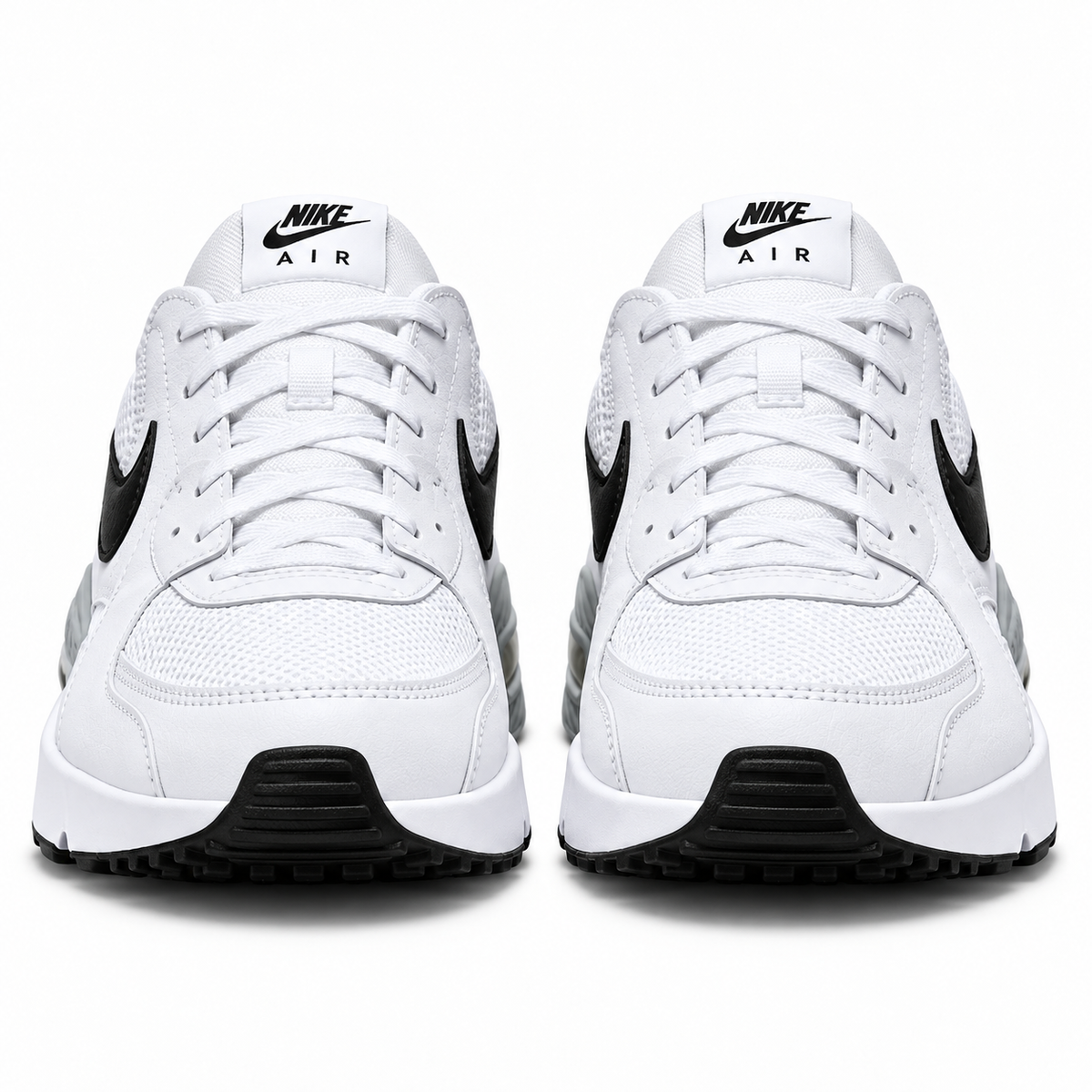 Tenis Nike Air Max Excee Hombre, Blanco/Negro/Platino - 04-frontal