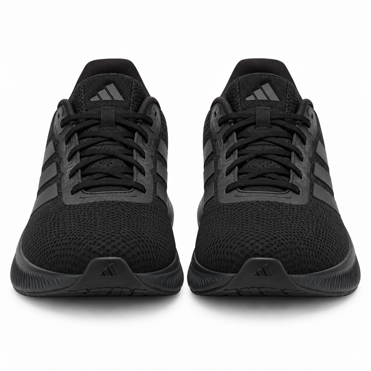 Tenis adidas Runfalcon 3.0 Hombre, Negro/Carbón - 04-frontal
