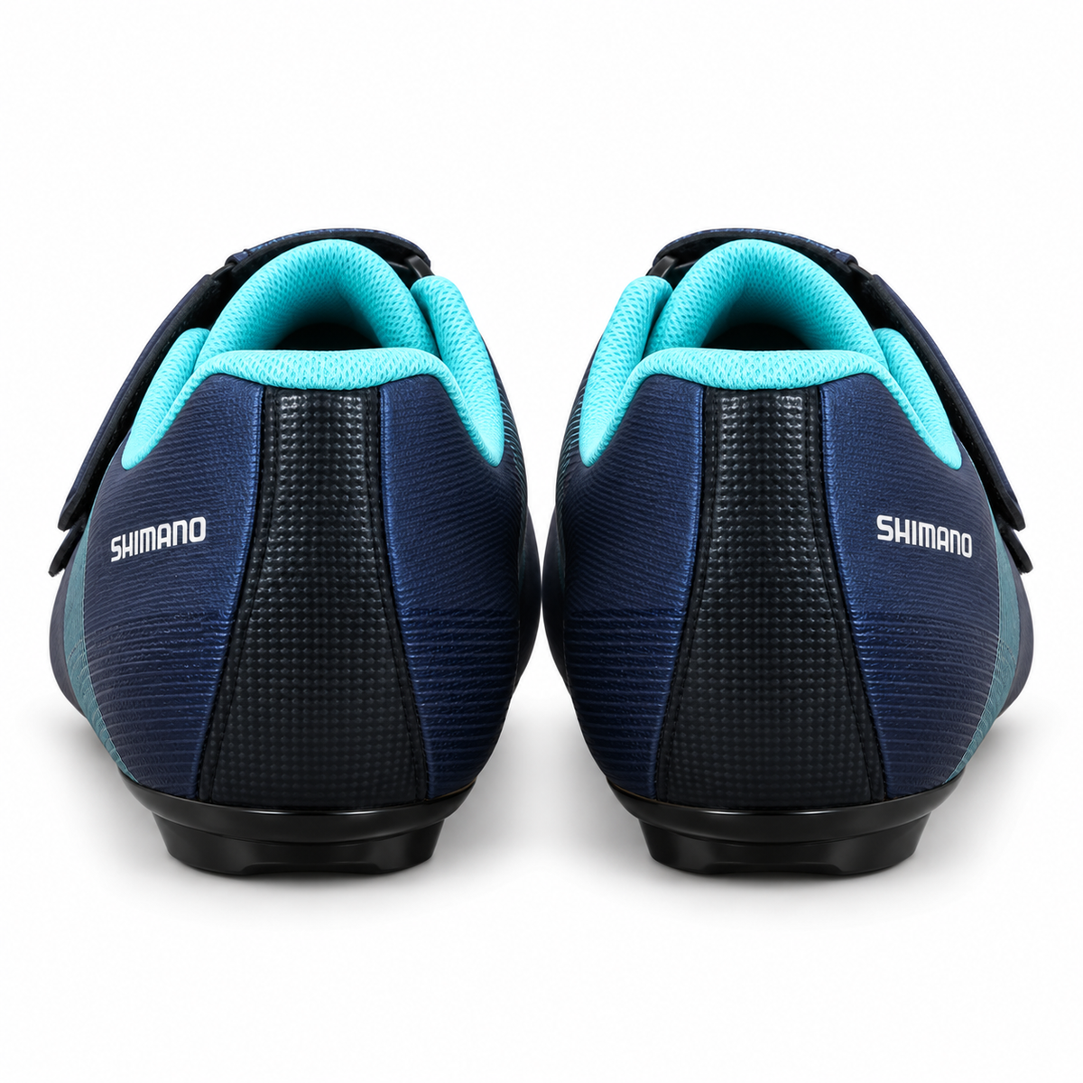 Zapatillas de ciclismo Shimano RC1 Mujer, Azul - 05-trasera