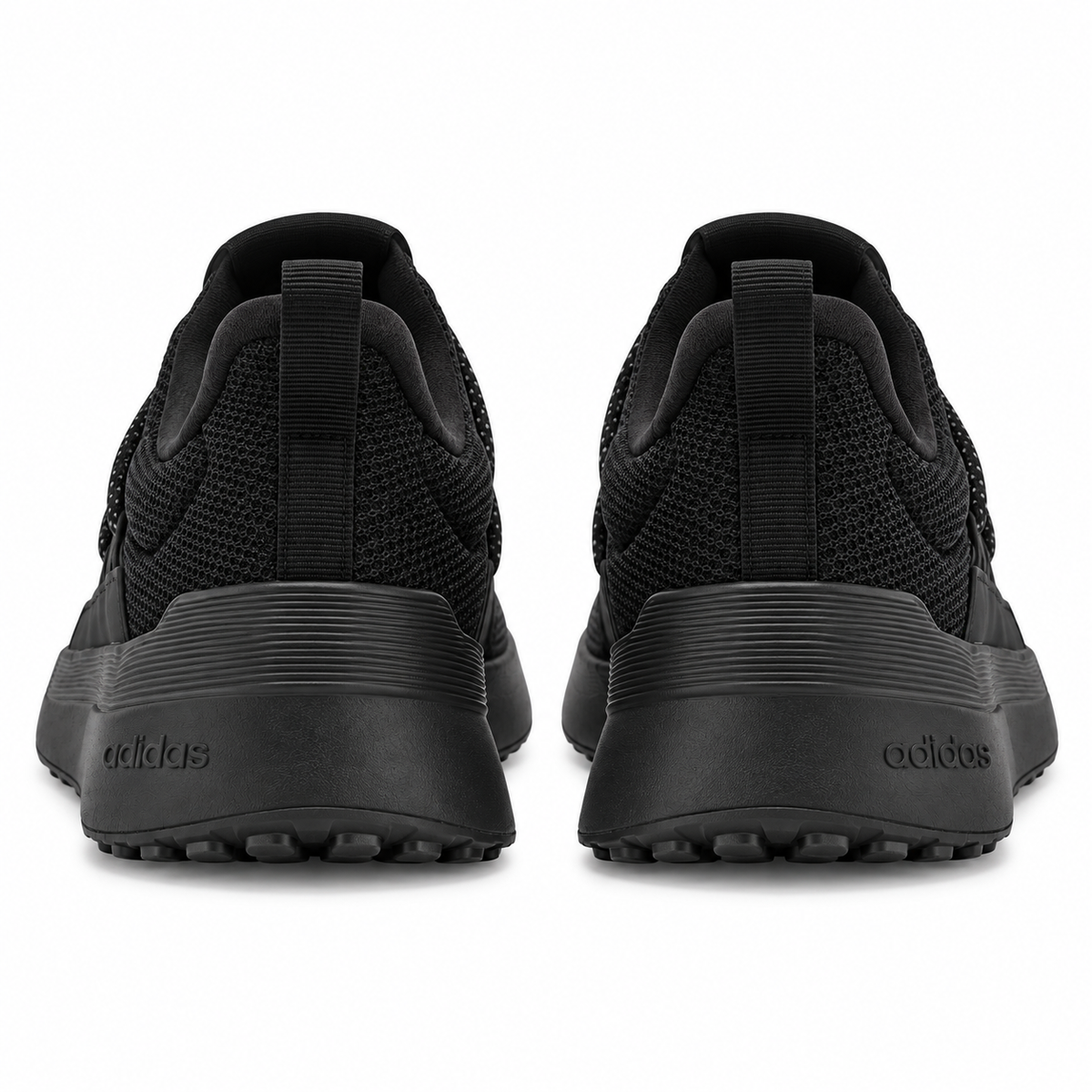 adidas Men's Lite Racer Adapt 5.0, Black/Black/Grey - 05-trasera