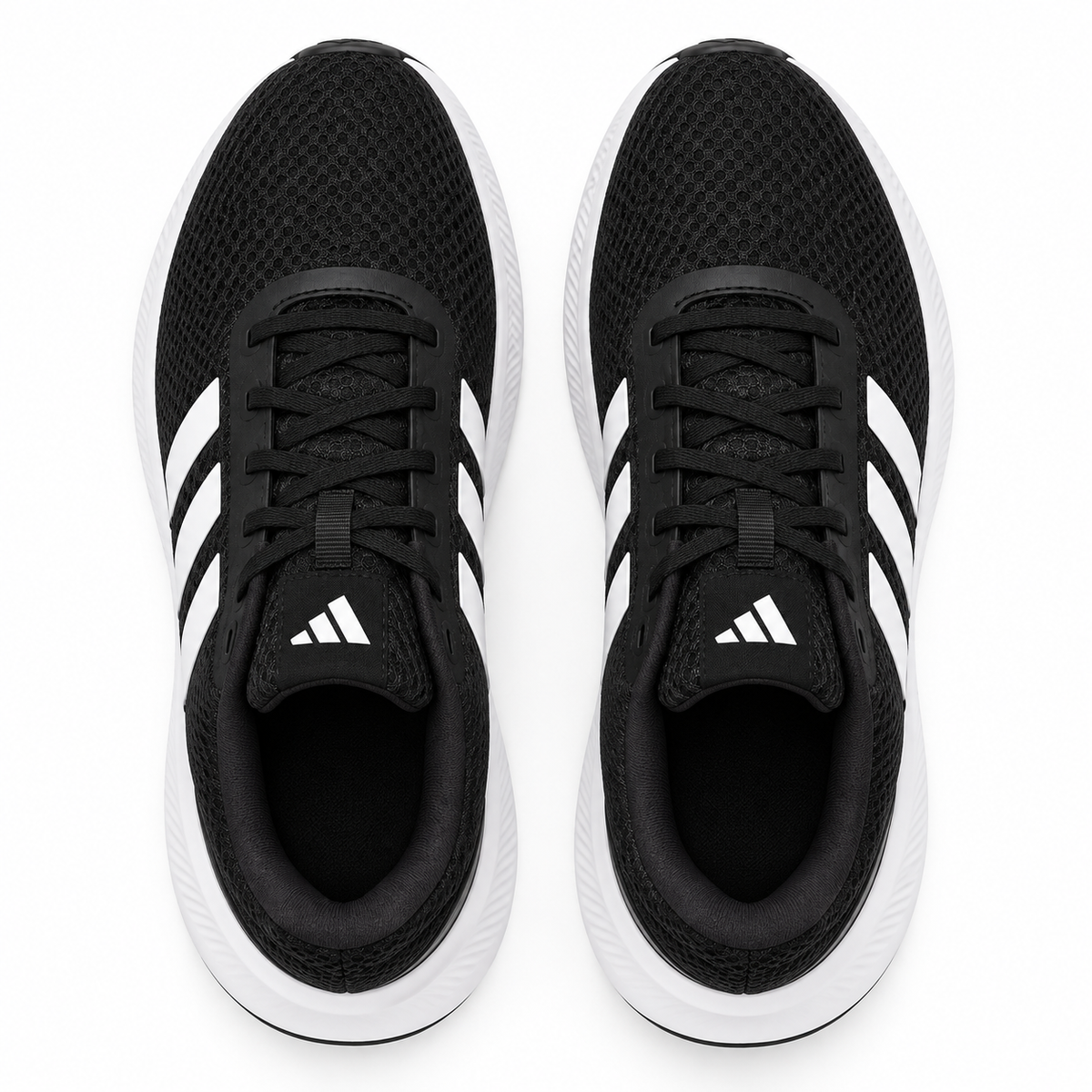 Tenis adidas Runfalcon 3.0 Hombre, Negro/Blanco - 06-superior
