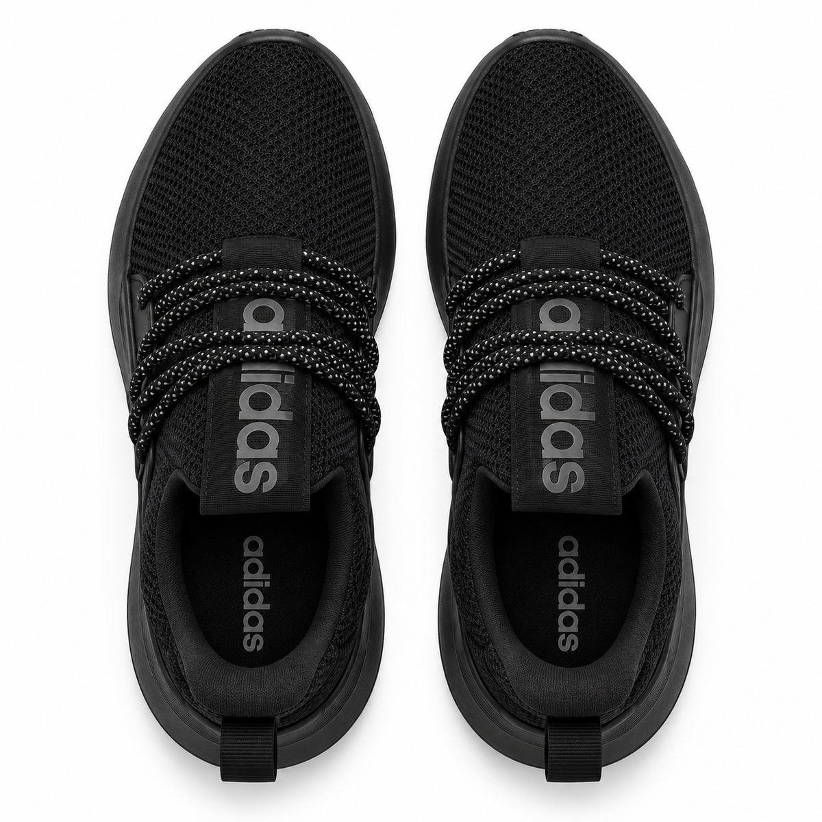 adidas Men's Lite Racer Adapt 5.0, Black/Black/Grey - 06-superior
