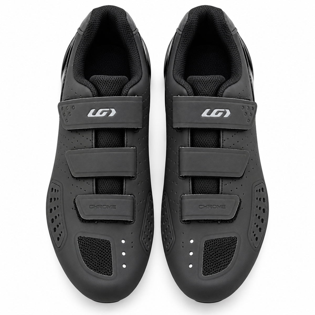 Zapatillas de ciclismo Garneau Chrome II Hombre, Negro - 06-superior