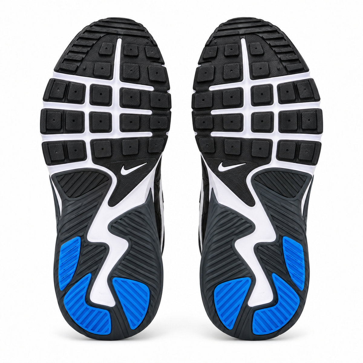 Tenis Nike Air Max Excee Hombre, Negro/Blanco/Azul - 07-suela