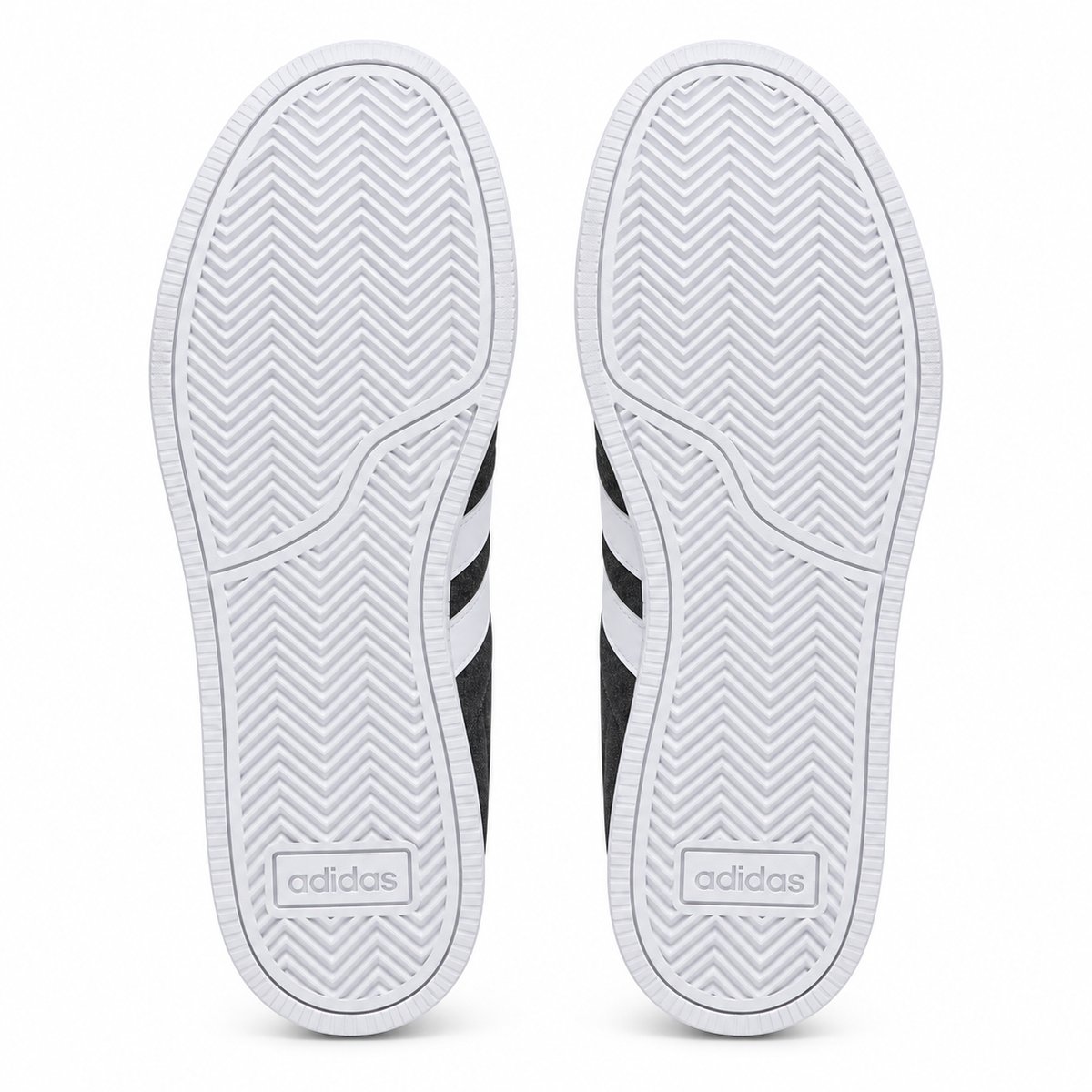 Tenis adidas Daily 3.0 Hombre, Negro/Blanco - 07-suela