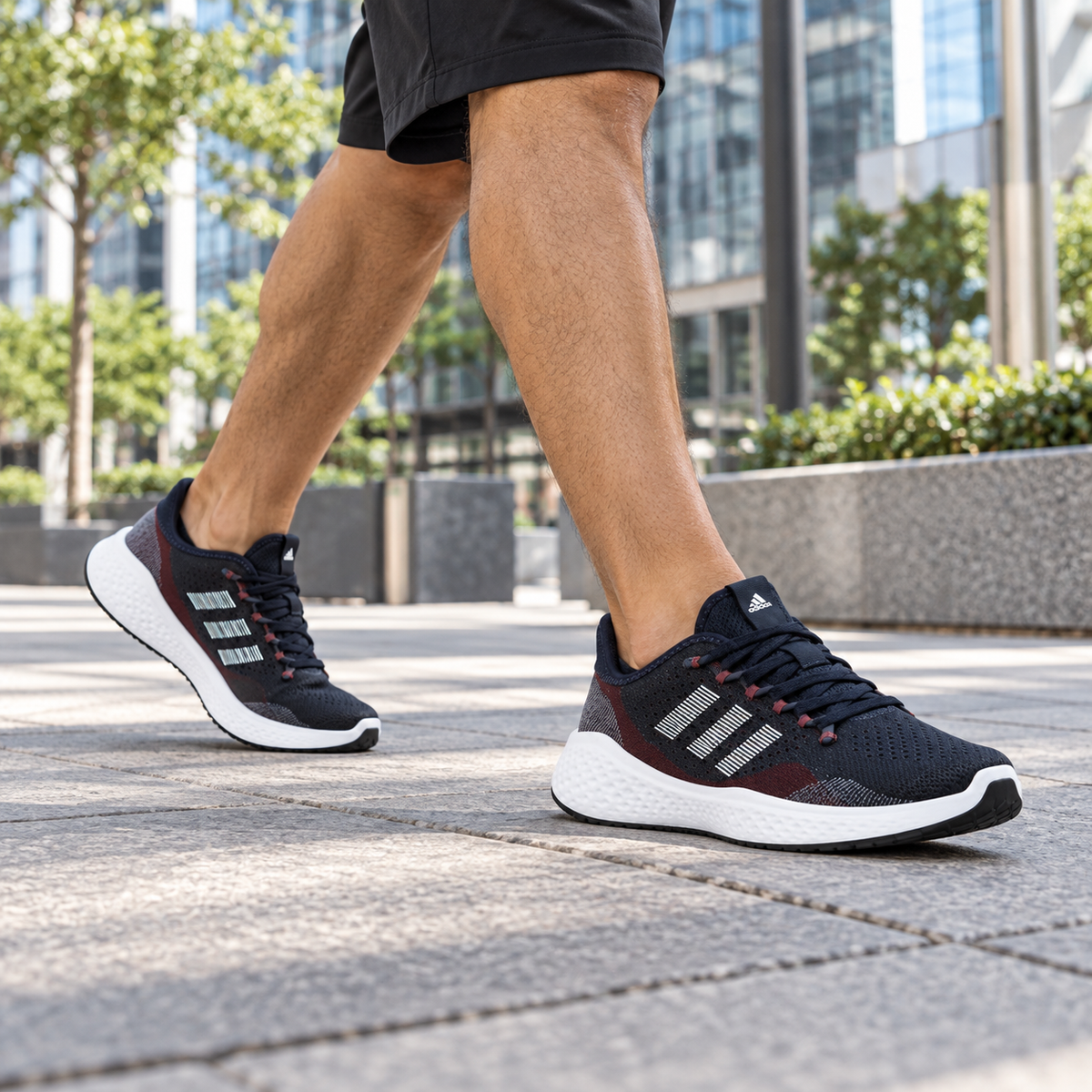 Tenis adidas Fluidflow 2.0 Hombre, Azul marino - 09-lifestyle
